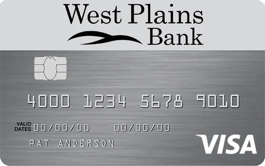 West Plains Bank Visa Credit Card