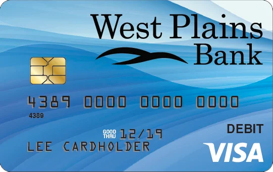 West Plains Bank Visa Debit Card